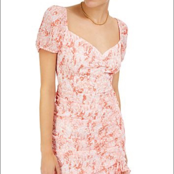 Printed Ruched Dress - Picture 6 of 8